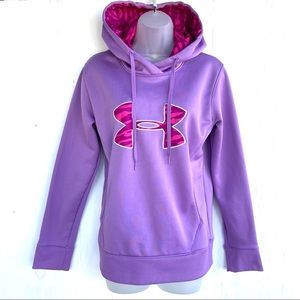 Under Armour Women’s Purple and Link Sweater Hoodie Size Small